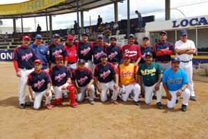 La selección de beisbol Veteranos de Río Grande termino en primer lugar al término de la temporada regular