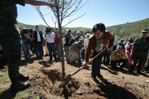 Amalia García inaugura el Parque Bicentenario