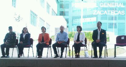 La Gobernadora del Estado de Zacatecas y el Presidente de la República inauguran el nuevo Hospital General de Zacatecas