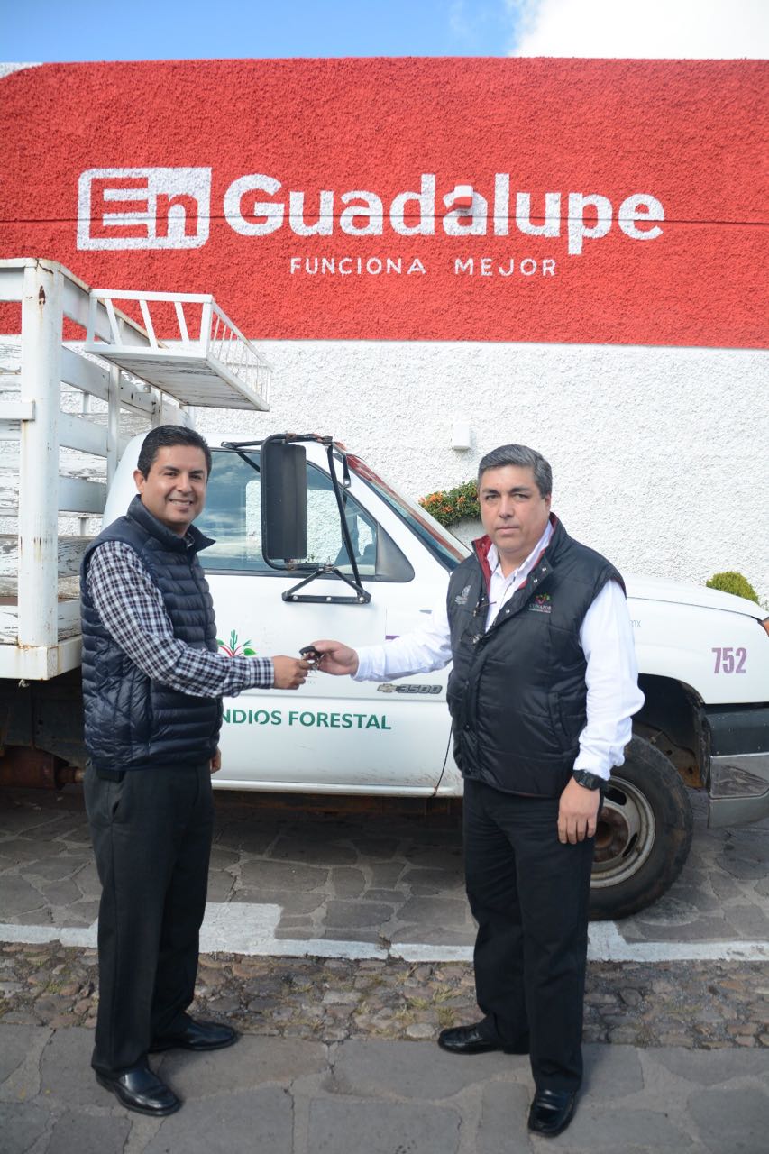 LA CONAFOR HACE UNA DONACIÓN AL MUNICIPIO DE GUADALUPE