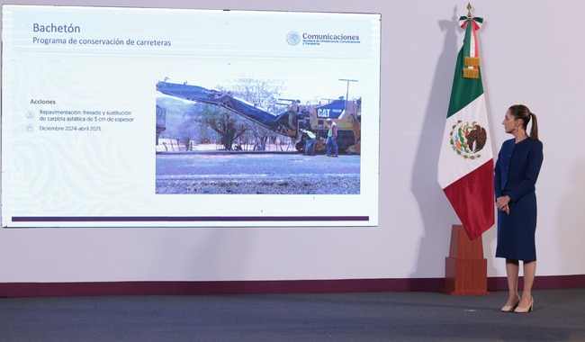 GOBIERNO INICIA PROGRAMA “BACHETÓN” PARA MEJORAR LA RED FEDERAL DE CARRETERAS EN MÉXICO