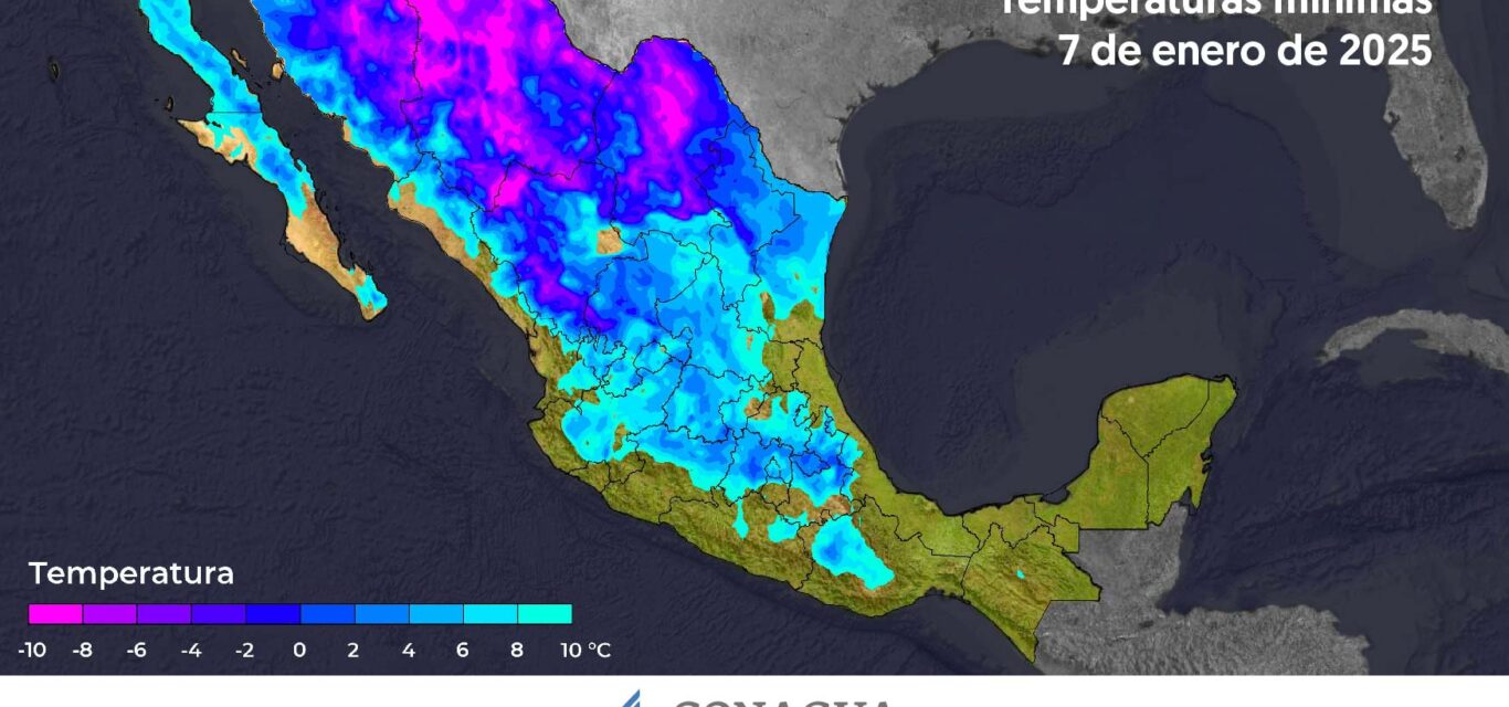 ALERTA METEOROLÓGICA: SEGUNDA TORMENTA INVERNAL Y FRENTE FRÍO 21 IMPACTAN A MÉXICO