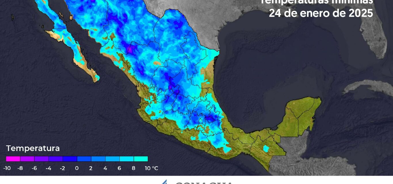 ZACATECAS Y OTRAS REGIONES EN ALERTA POR FRÍO EXTREMO Y VIENTOS INTENSOS